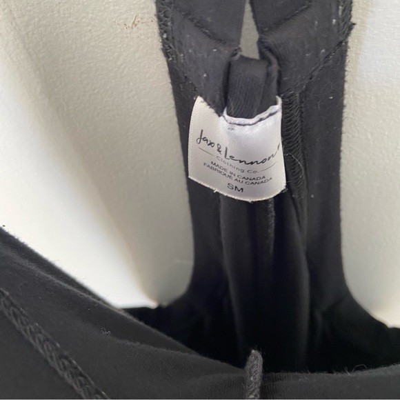 SOLD - Jax & Lennon Ladies Jumper in Black Casual Overall Jumpsuit size Small - Picture 6 of 11